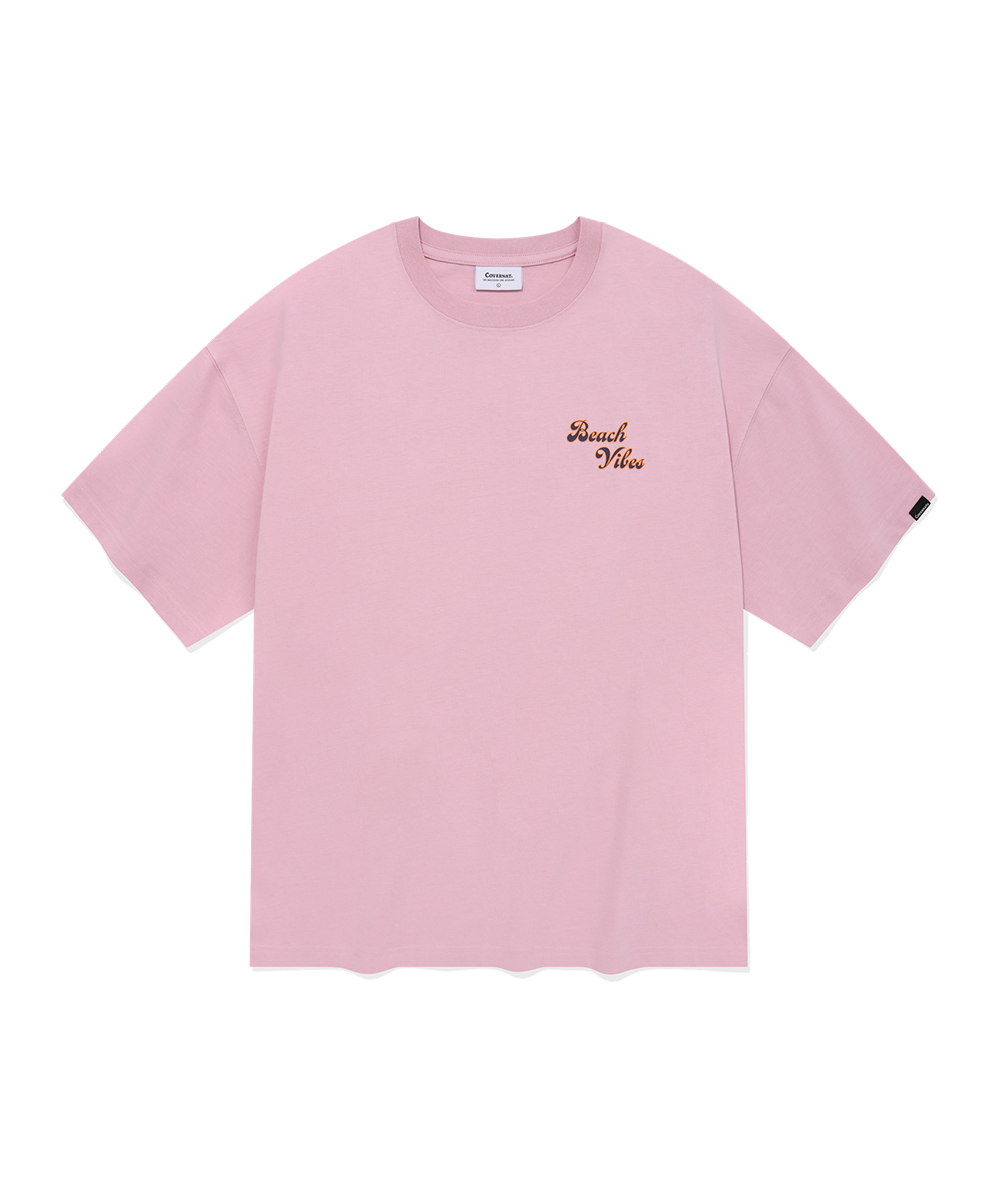 플렌티 스트릿 티셔츠 핑크